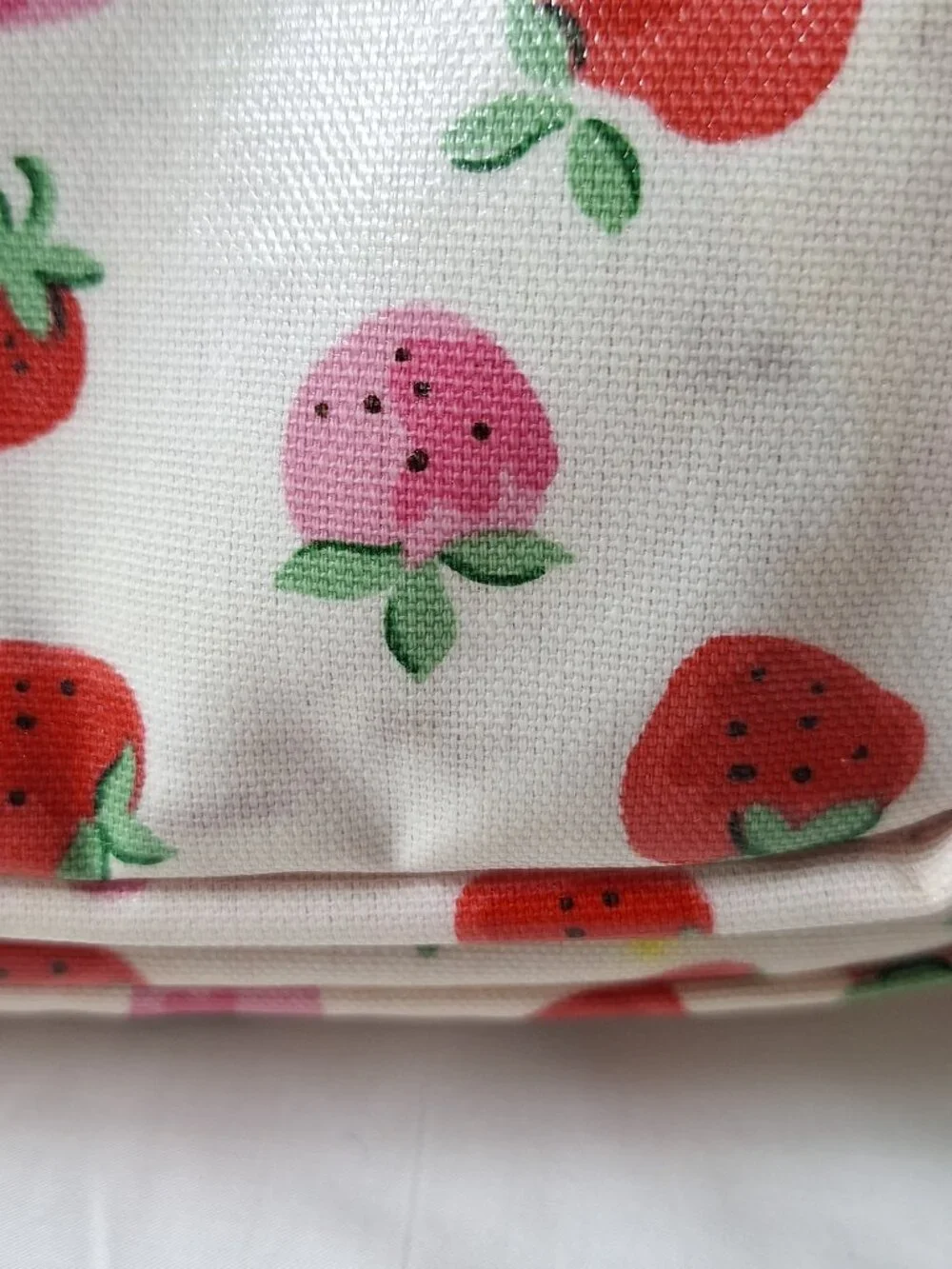 Cath Kidston Kids Strawberry Print Backpack in Red and Pink